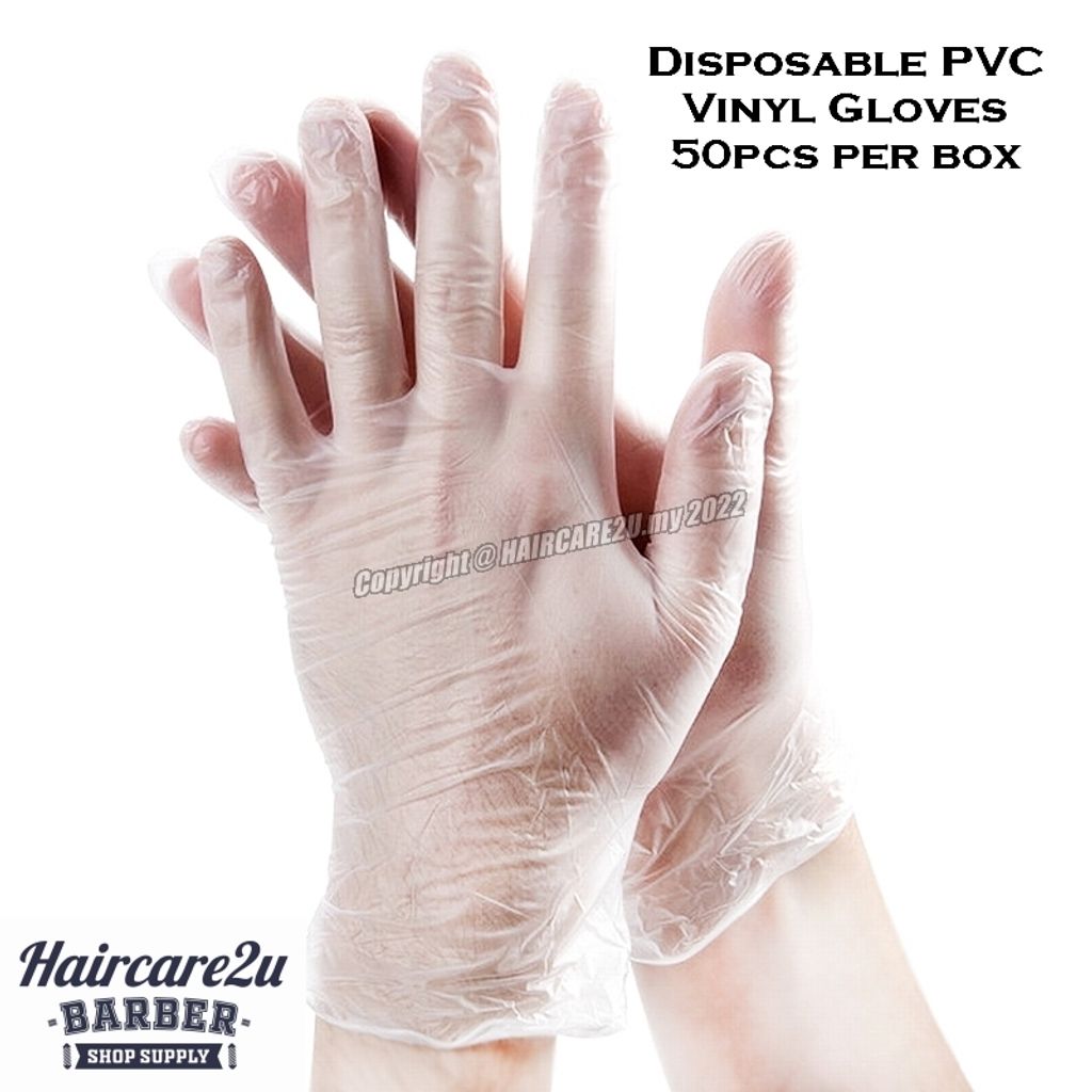 50pcs PVC Vinyl Transparent Disposable Hand Gloves.jpg