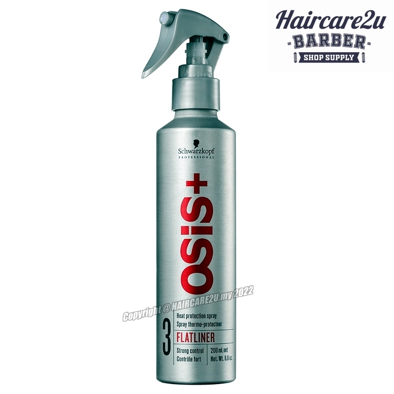 200ml Schwarzkopf OSiS+ Flatliner Heat Protection Spray (3) – HAIRCARE2U.my  - Barber & Salon Supply [Wahl | Andis | Babyliss | Euromax | Aily]