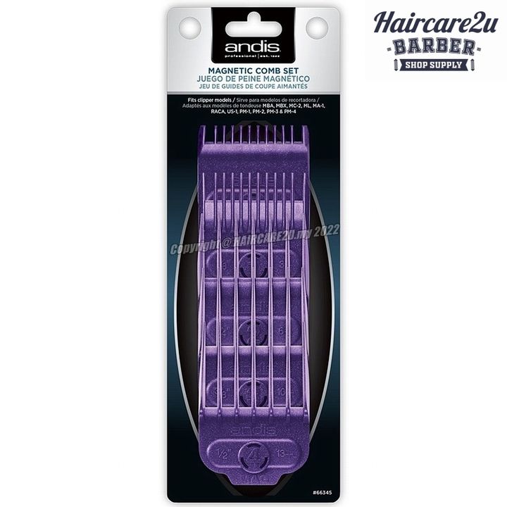 Andis Single Magnetic Comb Set 5 Pack - #0-#4 (#66345).jpg