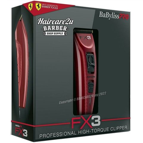 BaByliss Pro FX3 Professional High Torque Clipper #FXX3C 2