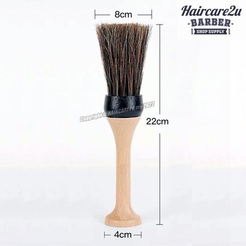 BarberTop Wooden Styling Bristles Barber Neck Duster Brush 3
