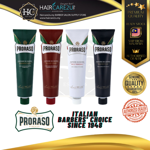 150ml Proraso Green Shaving Cream Cover