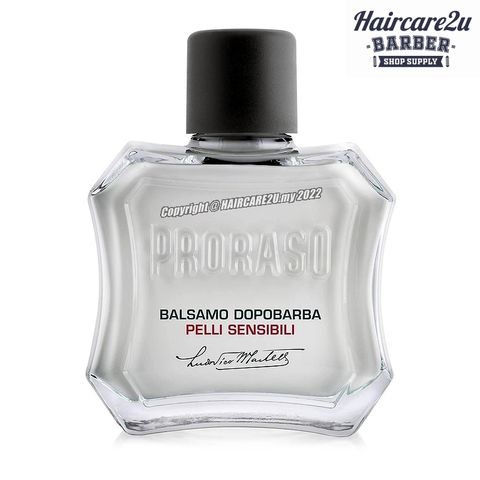 100ml Proraso White After Shave Balm Sensitive Skin with Oats & Green Tea #400981 2