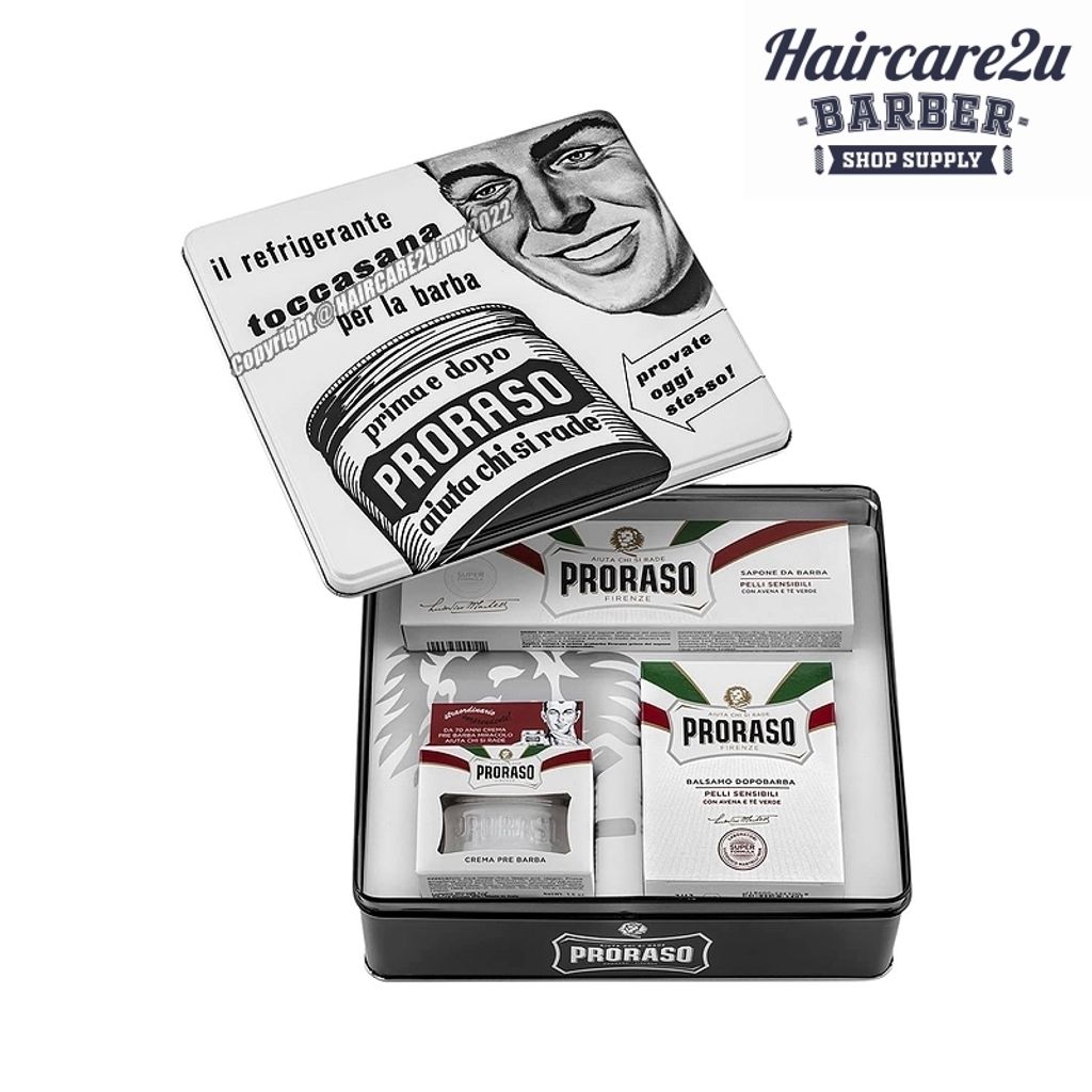Proraso Vintage Selection Toccasana Shaving Set (White) #400364