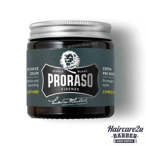 100ml Proraso Cypress & Vetyver Pre Shave Cream #400702 2