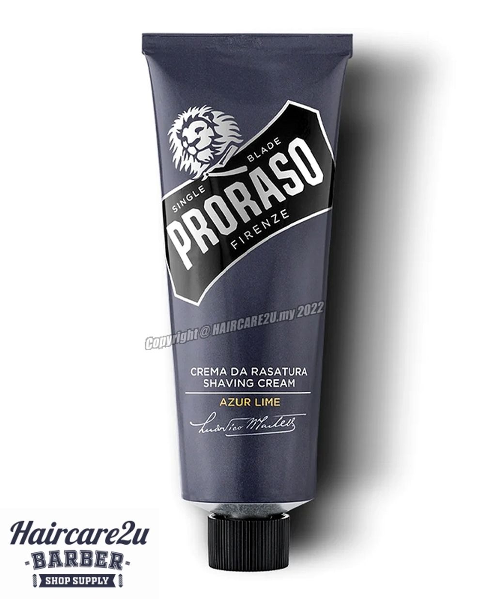 100ml Proraso Azur Lime Shaving Cream 2