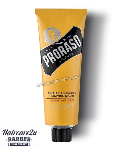 100ml Proraso Wood & Spice Shaving Cream 2