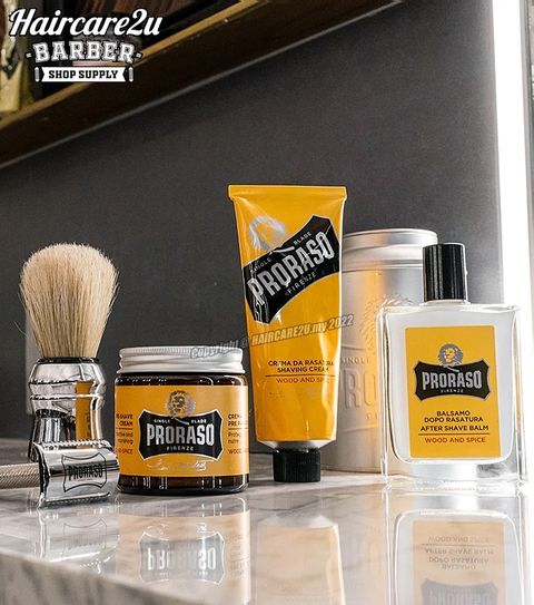 100ml Proraso Wood & Spice Shaving Cream 3