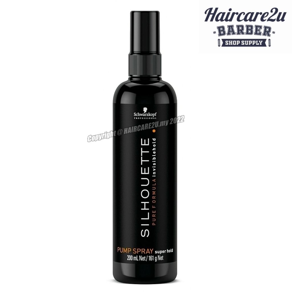 200ml Schwarzkopf Silhouette Hair Pump Spray