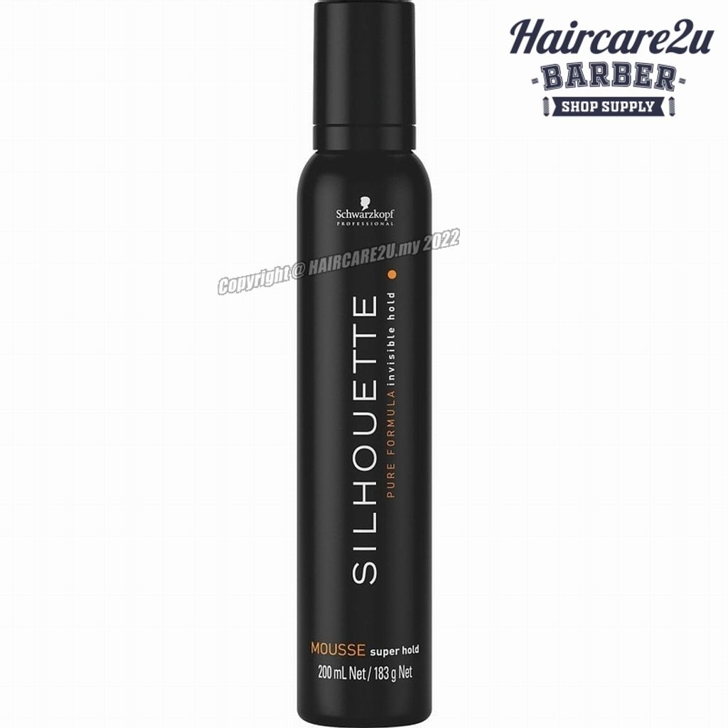 200ml Schwarzkopf Silhouette Hair Mousse