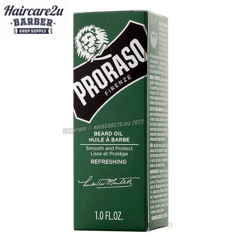 30ml Proraso Refreshing Beard Oil #400743 2