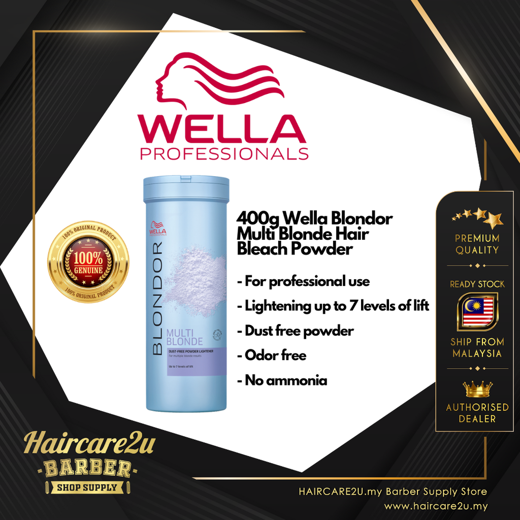 400g Wella Blondor Multi Blonde Hair Bleach Powder