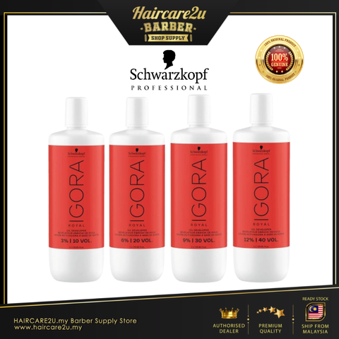 1000ml Schwarzkopf Igora Royal Oil Developer Peroxide