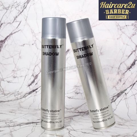 420ml Butterfly Shadow Strong Hold Hair Spray 3