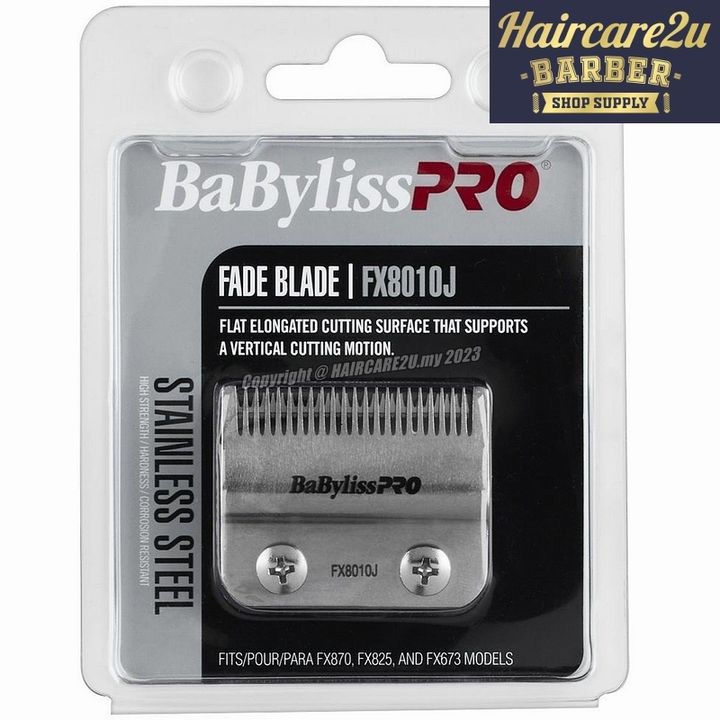 BaByliss Pro Replacement Stainless Steel Fade Blade #FX8010J