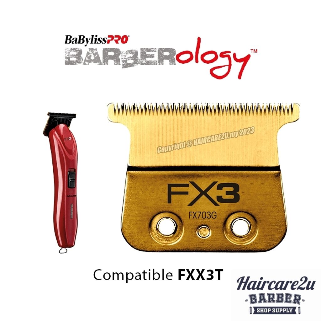 BaByliss Pro FX3 DLCTitanium Ultra-Thin Zero Gap Replacement Blade #FX703G 4