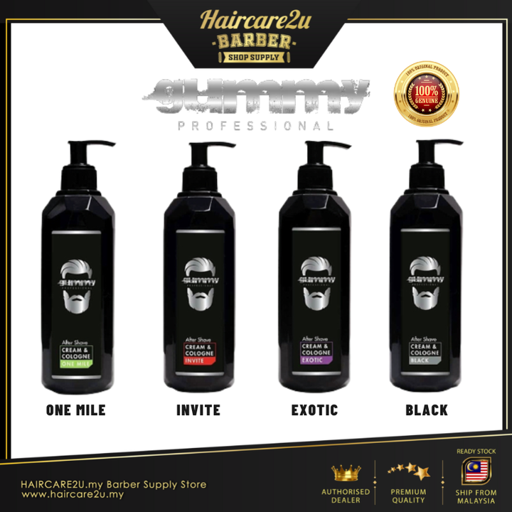 400ml Gummy After Shave Cream & Cologne Cover