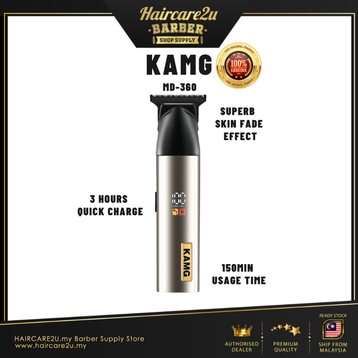KAMG MD-360 LCD Cordless Hair Trimmer Cover