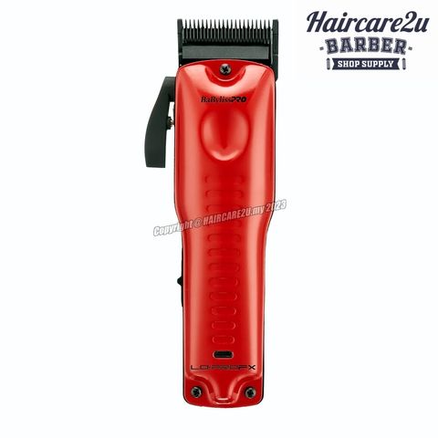 BaByliss Pro Special Edition LO-PROFX High-Performance Influencer Clipper (Red) #FX825RI 2