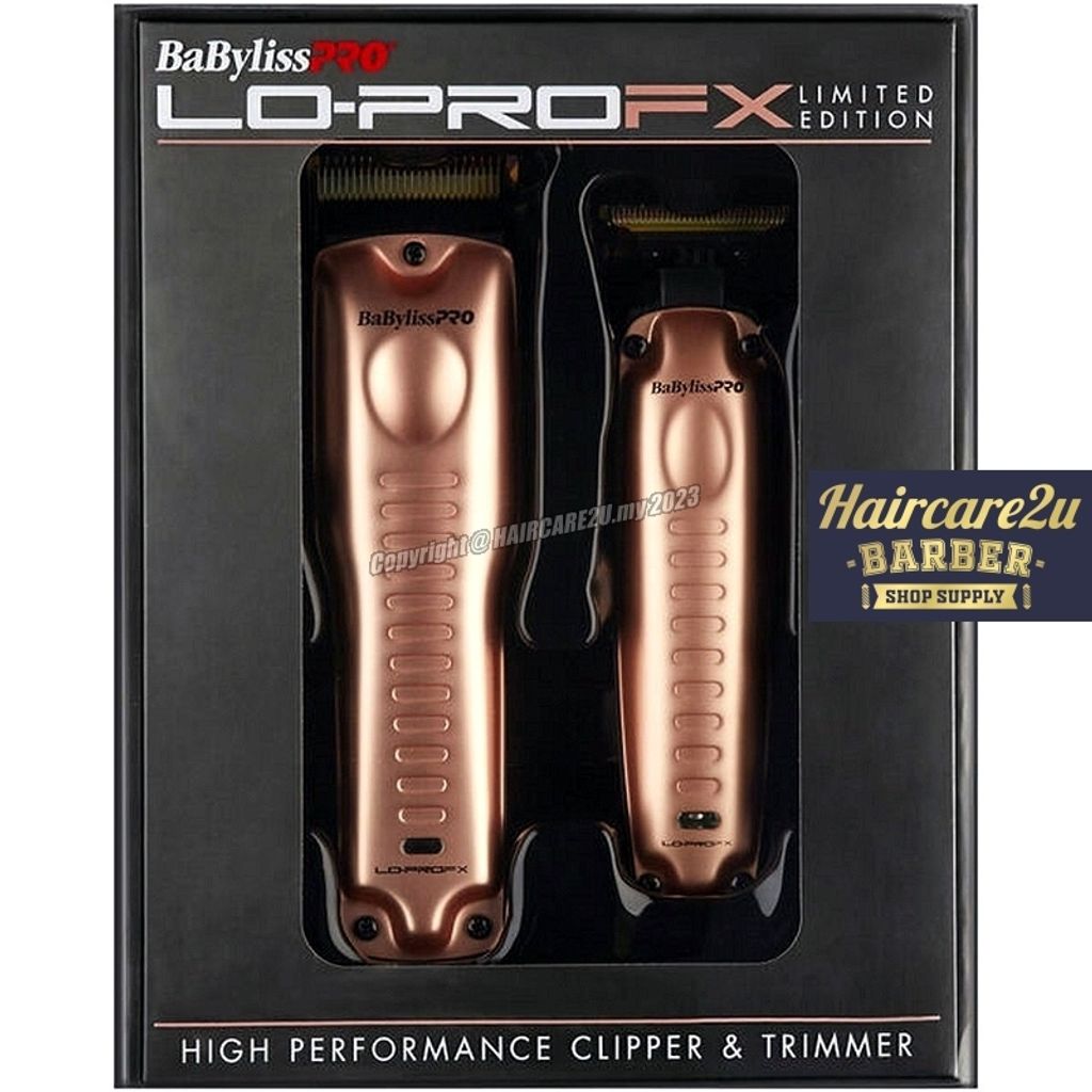 BaByliss Pro Limited Edition LO-PROFX High-Performance Clipper & Trimmer (Rose Gold) #FXHOLPKLP-RG 2