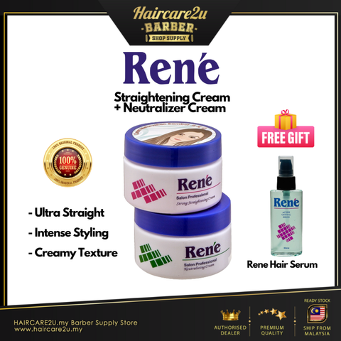 120ml Rene Straightening Cream & Neutralizer Cream Cover