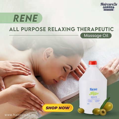 3kg Rene All Purpose Relaxing Therapeutic Massage Oil