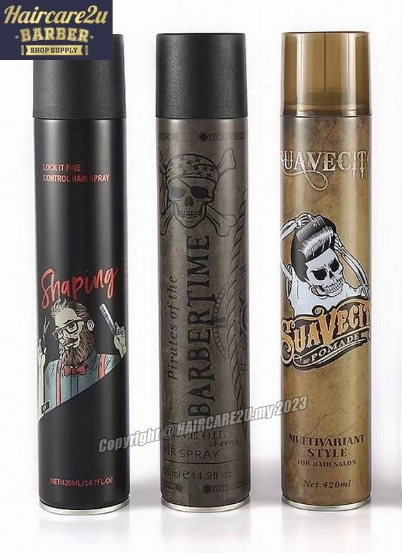 420ml Barber Salon Stylist King Strong Holding Hair Spray
