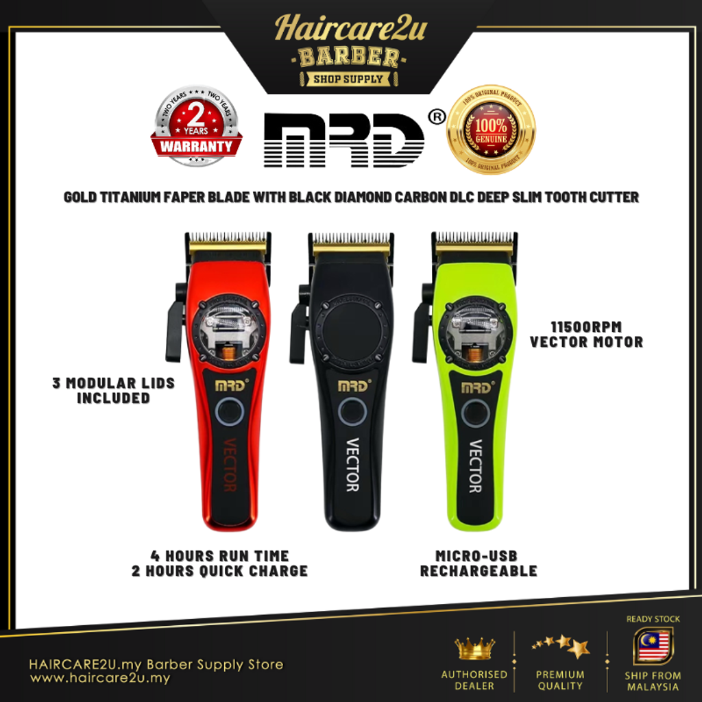 Moreda HC-999 Professional Vector Motor Clipper with Intuitive Torque Control Cover