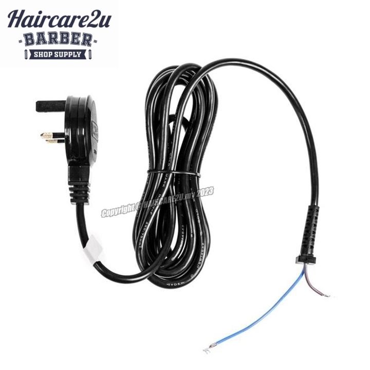 WAHL UK 3 Pins Plug Power Lead Clipper Cord for Super Taper Balding Pro Basic Legend Clipper