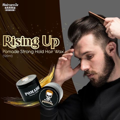 120ml Rising Up Pomade Strong Hold Hair Wax 1