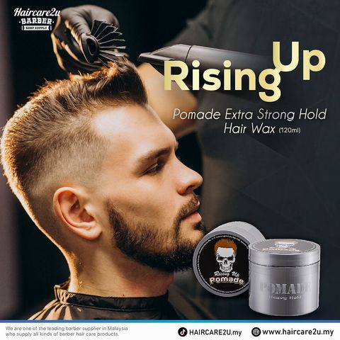 120ml Rising Up Pomade Extra Strong Hold Hair Wax 1