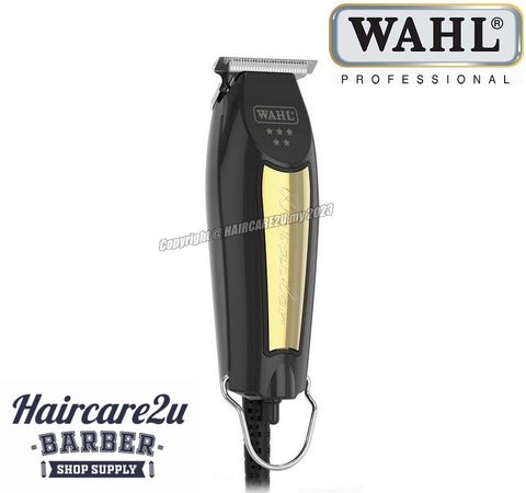 Wahl Pro 5 Star Corded Detailer Hair Trimmer 8081 (Black & Gold) 2