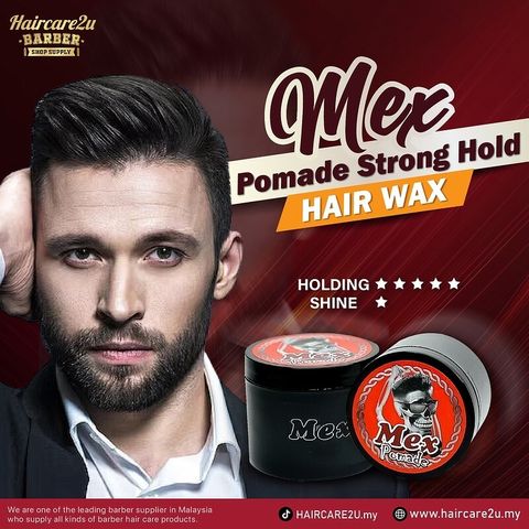 120ml MEX Pomade Strong Hold Hair Wax 2