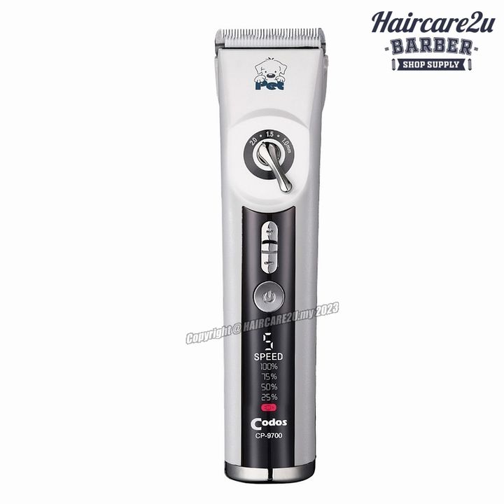 Codos CP-9700 Professional LCD Cordless Pet Clipper