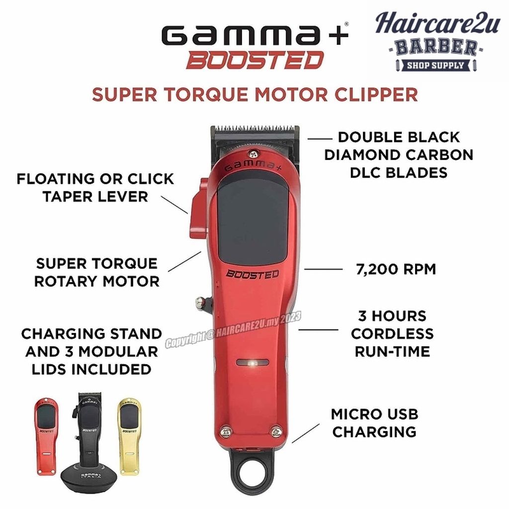 Gamma+ Boosted Super Torque Modular Cordless Clipper #HCGPAACS 5