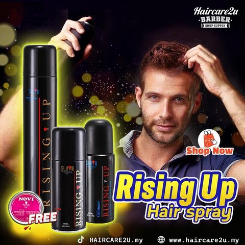 Rising Up Hair Styling Spray Series (Free Novi Color Wax)