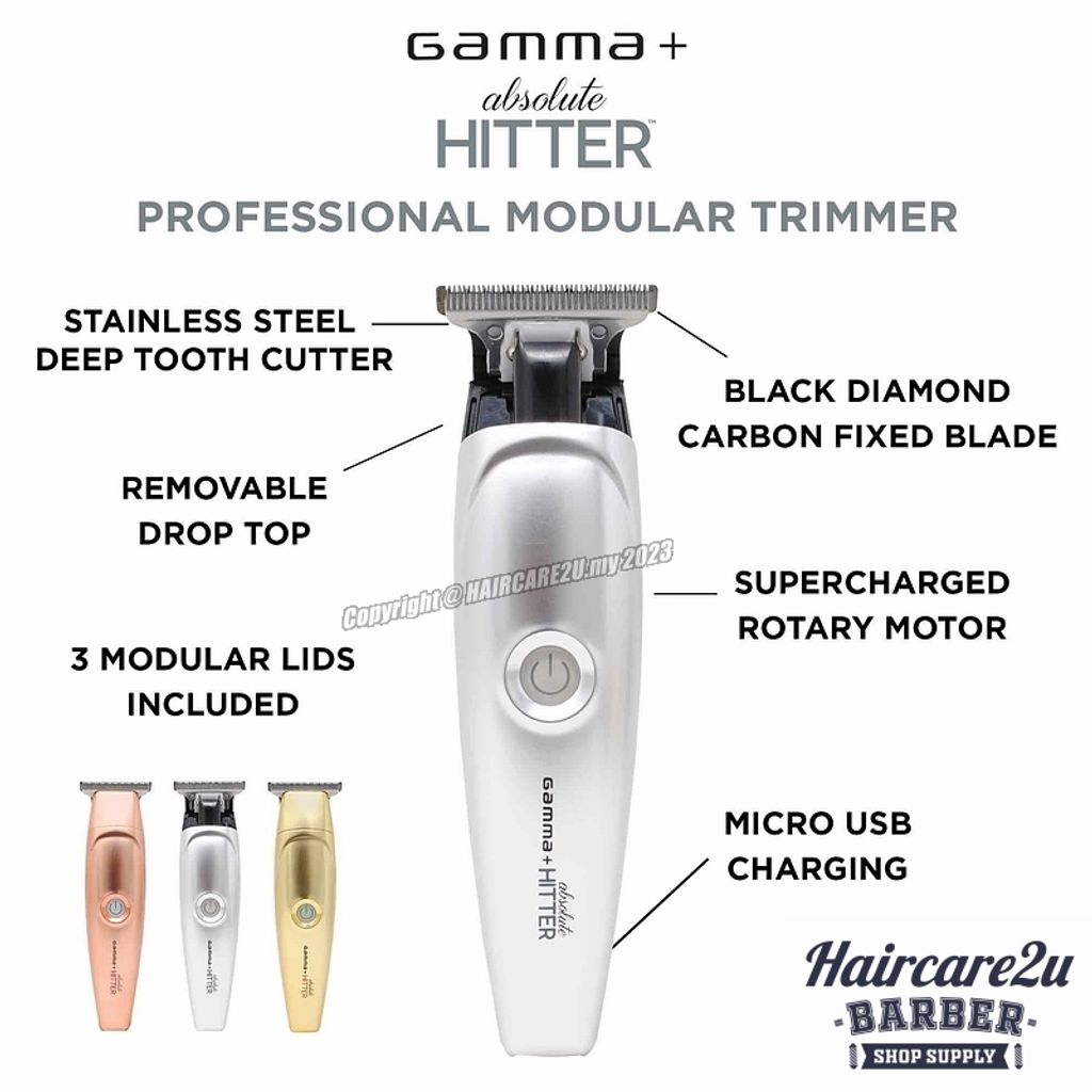 Gamma+ Absolute Hitter Professional Cord  Cordless Modular Trimmer #HCGPAHTS 5