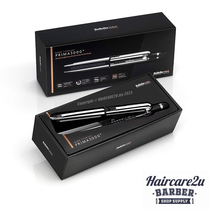 Babyliss PRO Nano Titanium Prima 3000 Straight & Curl Styler