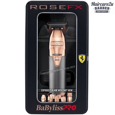 BaByliss Pro ROSEFX Metal Lithium Outlining Trimmer #FX787RG 2