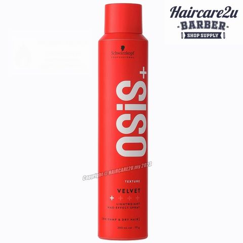 200ml Osis Velvet Lightweight Wax-Effect Spray