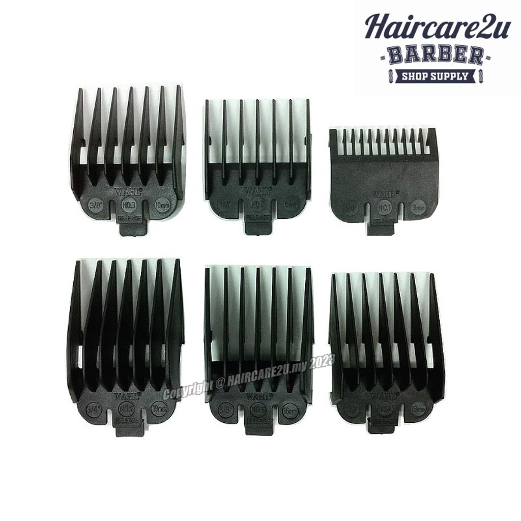 WAHL 6 in 1 Attachment Combs for Wahl Clipper