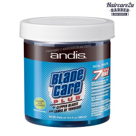 16oz Andis 7 in 1 Blade Care Plus Dip Jar For Clipper Blades #12570