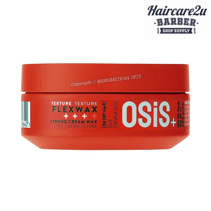 85ml Schwarzkopf Osis FLEXWAX Ultra Strong Cream Wax