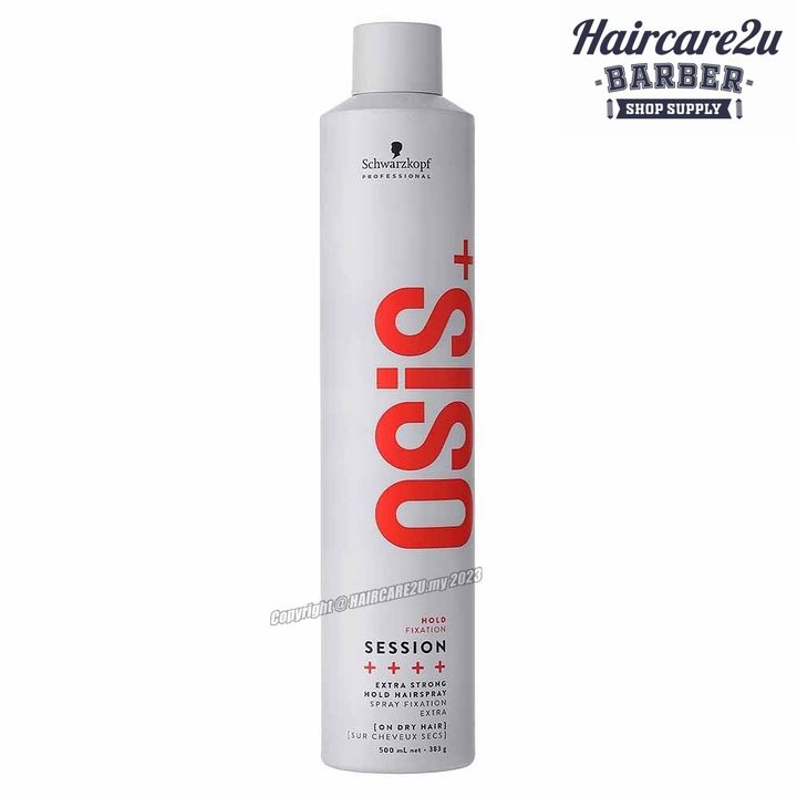 500ml Osis Session Extra Strong Hold Hairspray