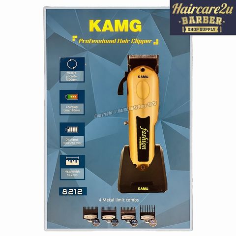 KAMG 8212 Cordless Hair Clipper