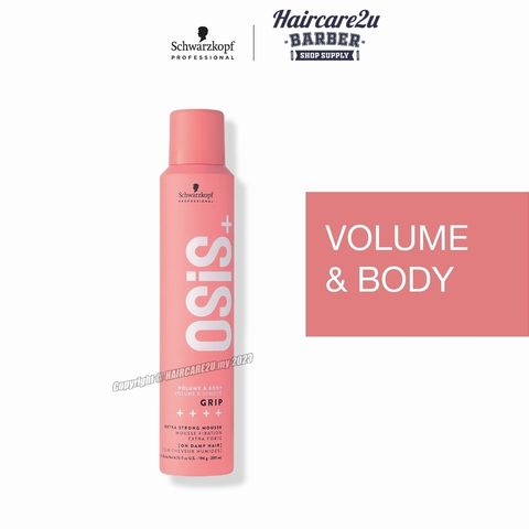 200ml Osis Grip Extra Strong Mousse 2