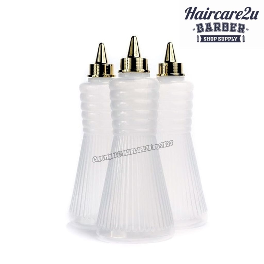 Gold Cap Shampoo Pump Bottle