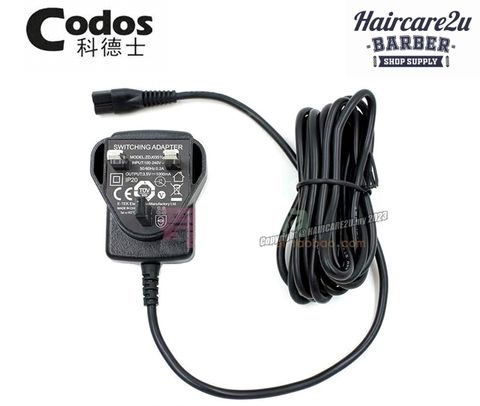 UK 3pins Adapter Charger For All Codos Hair Pet Clipper