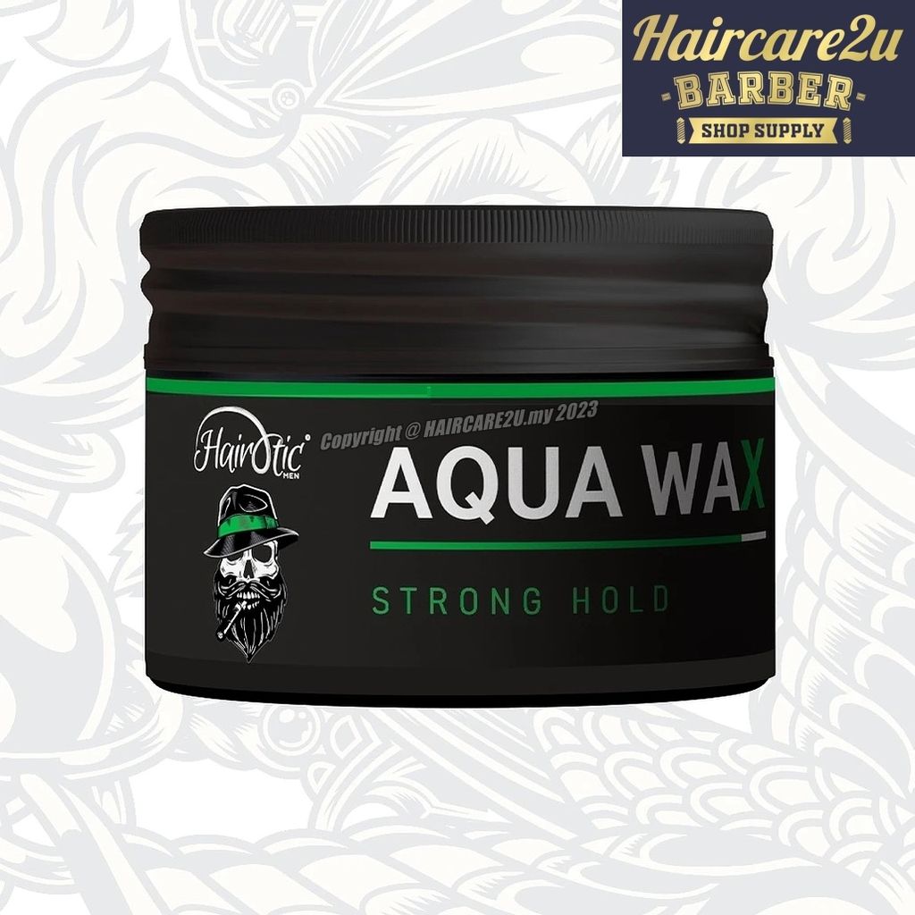 150ml Hairotic Aqua Wax Strong Hold