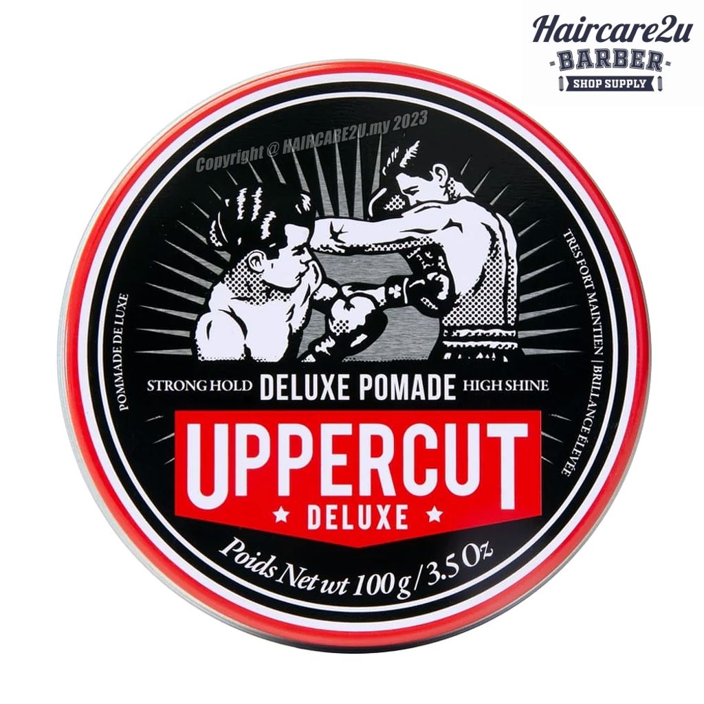 100g Uppercut Deluxe Strong Hold High Shine Deluxe Pomade 2